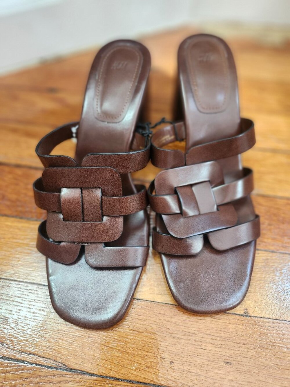 H&M Block Heel Sandal
